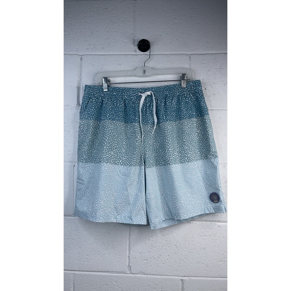 Chubbies Swim Trunks Men's Blue The Whale Shark 7" Inseam Stretch Shorts Size XL
